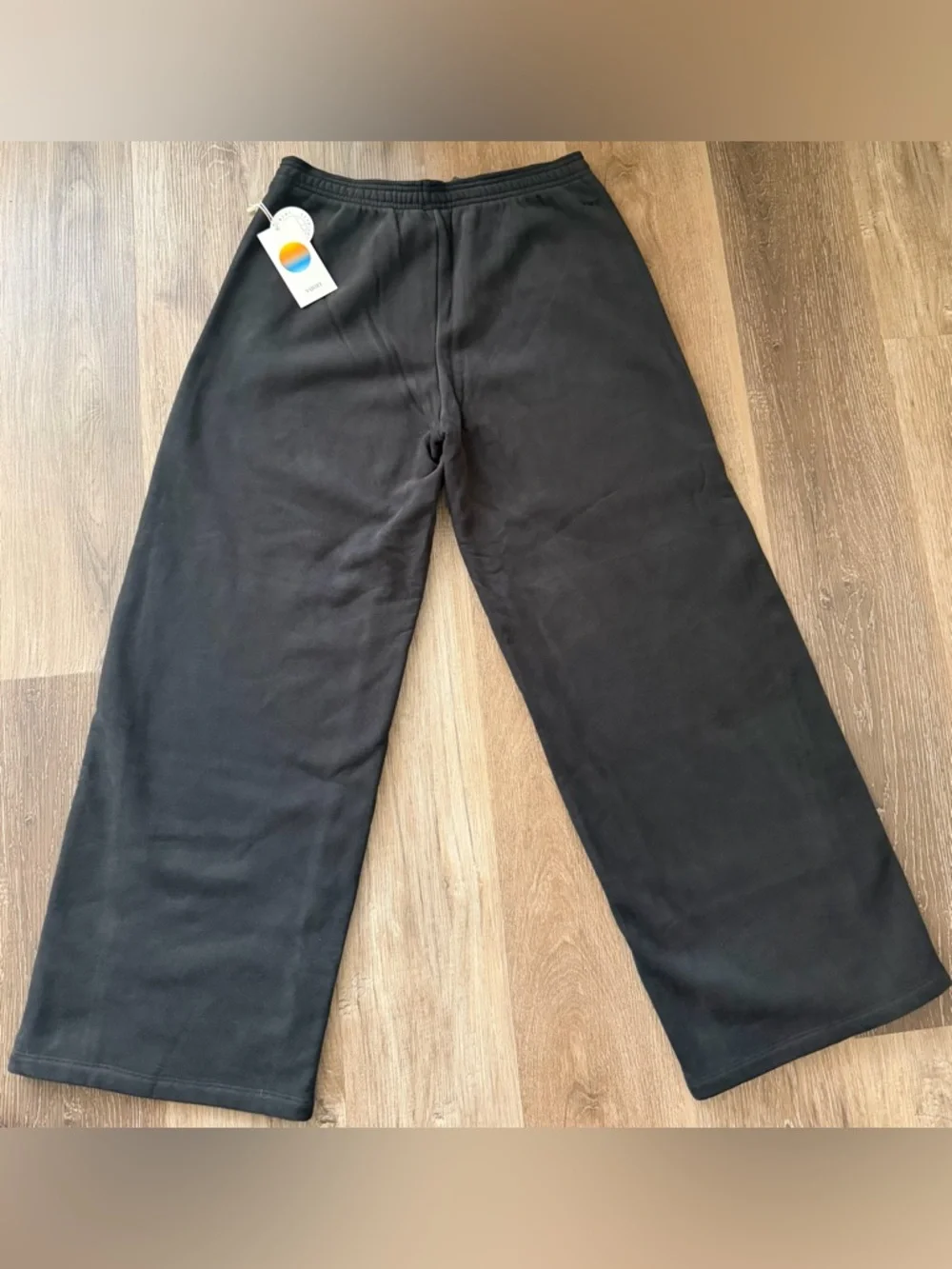 Vuori Wide Leg Pants in Black
